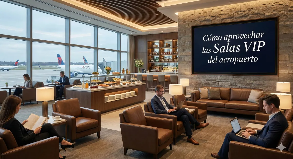 Cómo aprovechar las salas VIP del aeropuerto